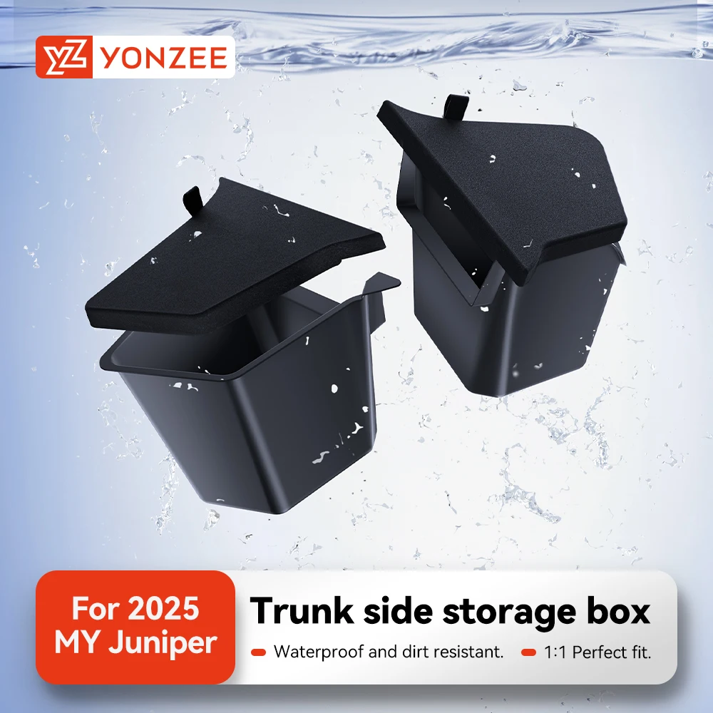 Model Y Trunk Side Storage Box 1