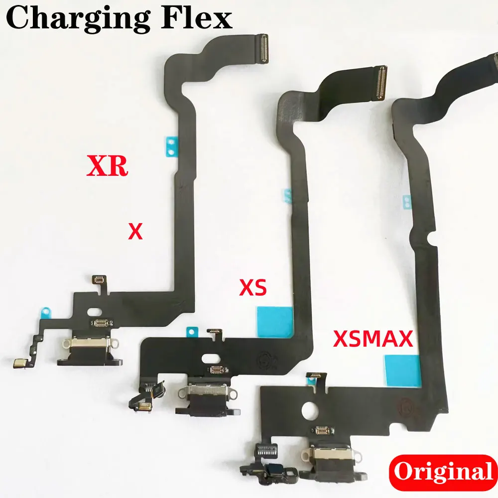 Aaa Original Charging Flex Per Iphone X Xs Xr Xs Max Porta Del Caricatore Spina Usb Connettore Dock Cavo Flessibile Parti Di Ricambio