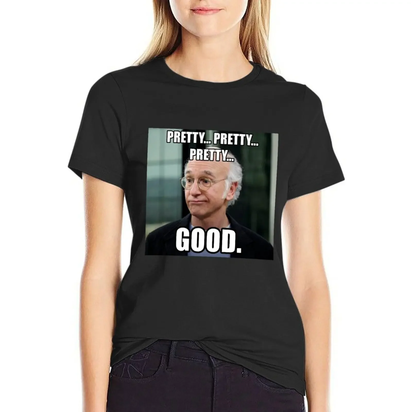 

mem good prett T-Shirt cute tops funny Female clothing Short sleeve tee t shirts for Women loose fit