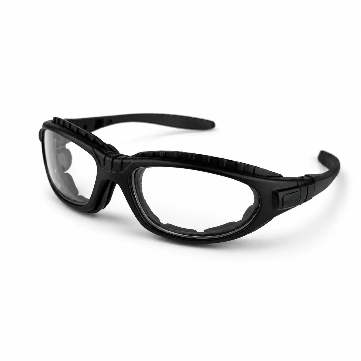 Enhanced Foam-Sealed Windproof and Dustproof Safety Goggles for Outdoor Activities, Unisex Design with Dry Eye Relief