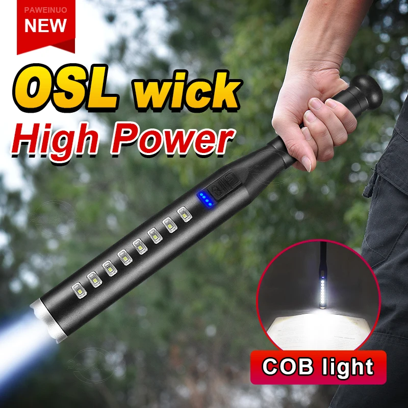 Xhp50.2 Flashlight 10000lm Telescopic Baton Police Baton Tactical