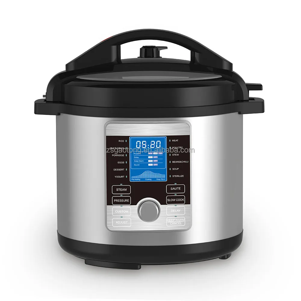 

6L BIG SIZE LCD display electric Pressure Cooker