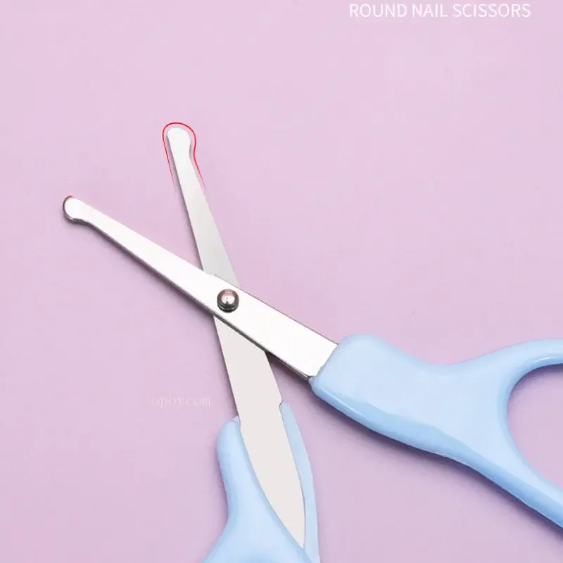 8Pcs/set Newborn Baby Health Care Tool Baby Nail Scissors Clipper Thermometer Grooming Brush Kit Medicine Feeder Essentials