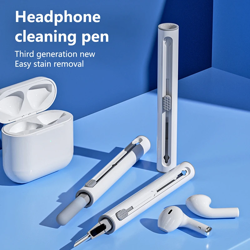 Kit limpiador para Airpods Pro 1 2, Herramientas de limpieza de estuche para iPhone, Xiaomi, Huawei, Samsung