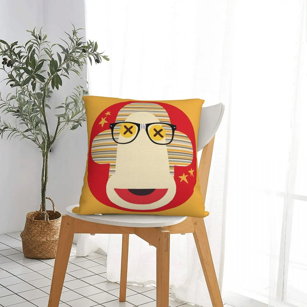 Tulio Trivino 31 Minutos 정사각형 베개 케이스 칠레 코미디 쿠션 커버 장식 베개 커버 소파용 40x40cm