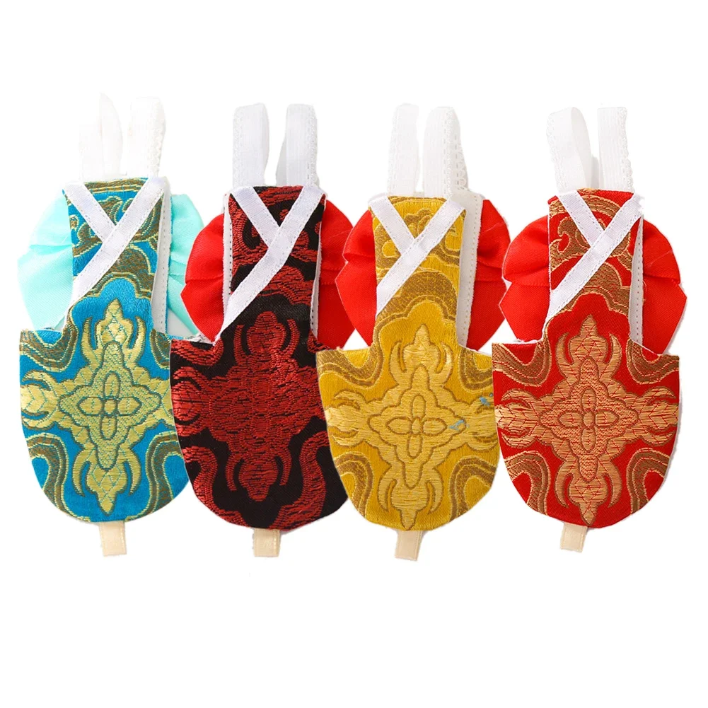 전통적인 예쁜 새 기저귀 중국 스타일 빈티지 Cockatiel 옷 인쇄 드레스 업..