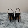 Women Pumps Fashion 12cm Sexy Open Toe Thin Heel Patent Leather Platform High Heels Gladiator Party Dress Wedding Shoes 3