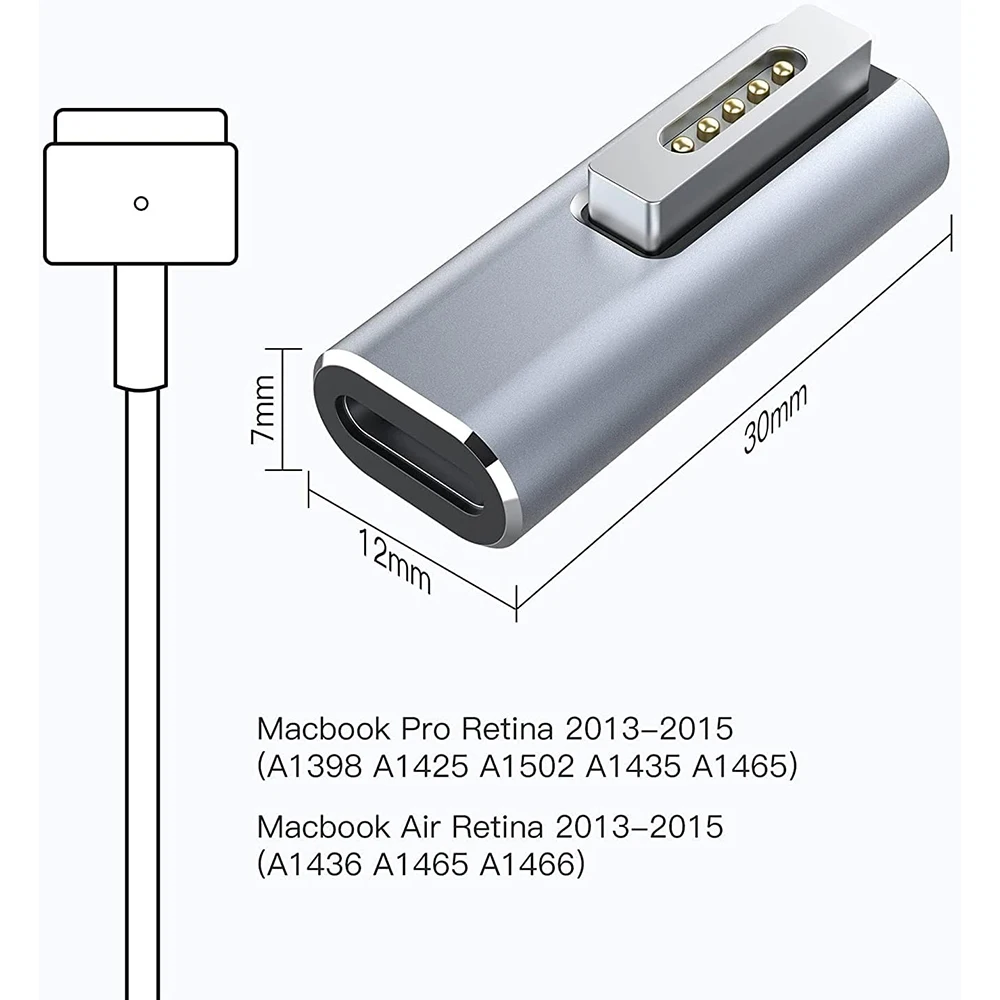 MacBook Pro Charger 60W T-Tip Power Adapter For MacBook Pro 2012