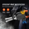 VEVOR Demolition Jack Hammer 2200W Jack Hammer Concrete Breaker 1350 BPM Heavy Duty Electric Jack Hamme 4/2pcs Chisels Bit 4