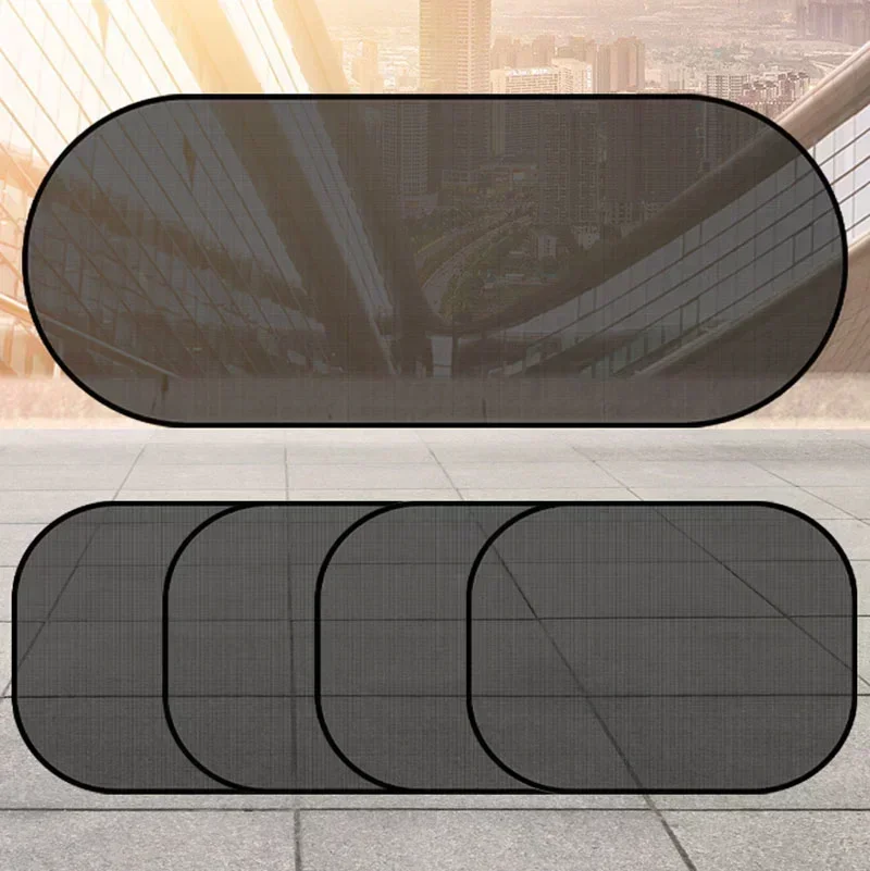 Car Sunshade Set Car Sunshade Covers Universal Windscreen Folding Visor Reflector Windshield Auto Window Sun Shade Protector Accessories