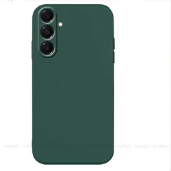Liquid Silicone Shockproof Case - Soft TPU Protective Cover (Black Green)