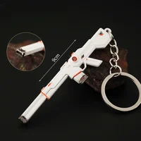 Valorant Weapon Phantom SPECTRUM Keychain 9cm Game Peripheral Mini Metal Gun Model Keychain Precision Work Gifts Toys for Boys 1
