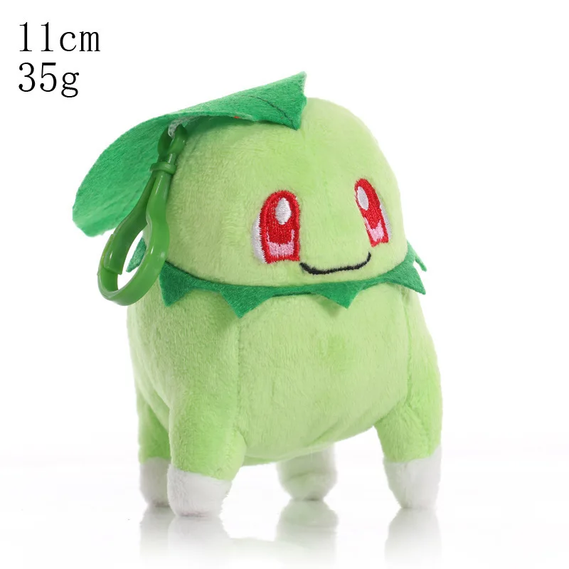 Pokemon Plush Toys Pikachu Bag Pendant Anime Figure Eevee Charmander Bulbasaur Kawaii Stuffed Dolls Decoration for Kids Gifts