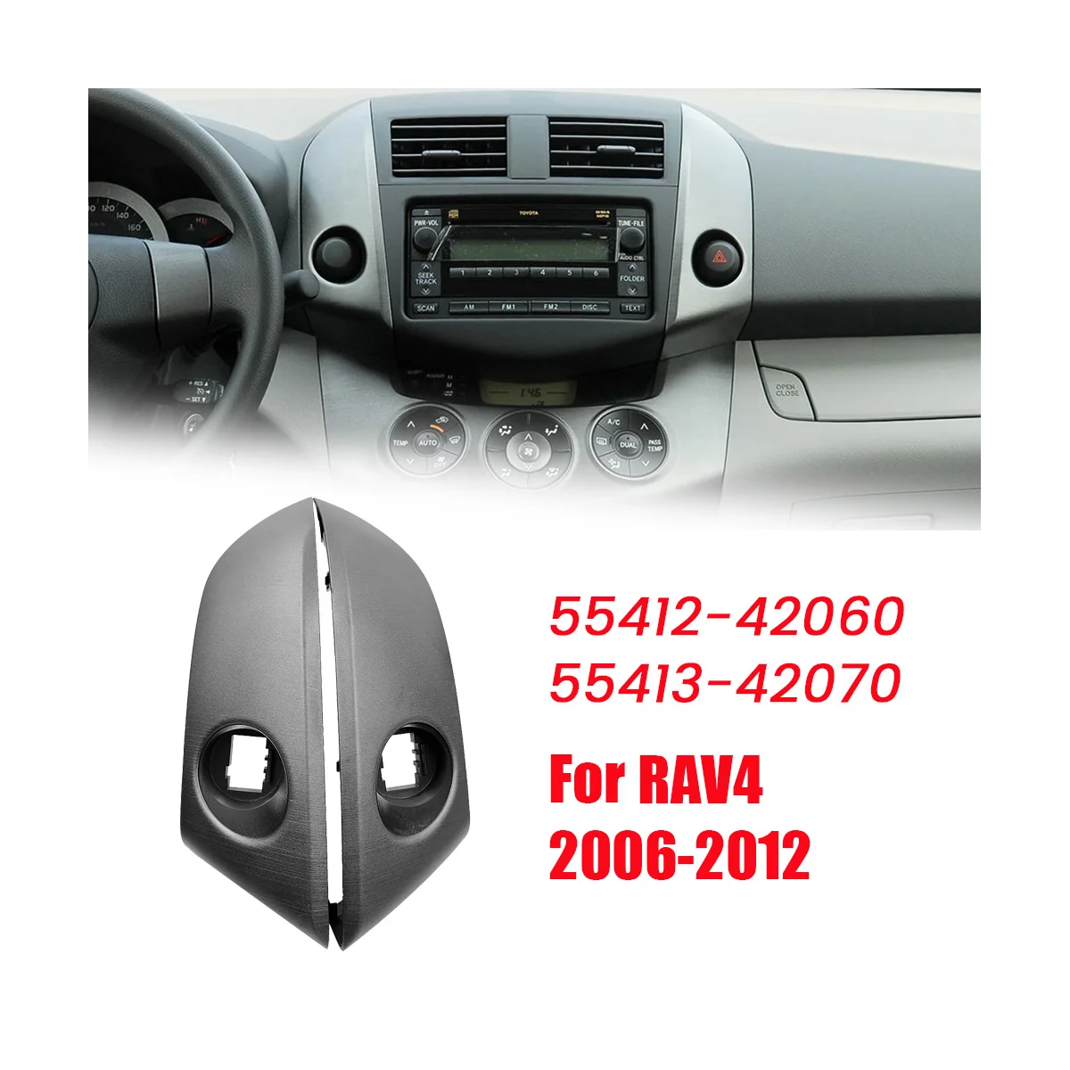 ڵ    г Ʈ, Ÿ RAV4 2006 2006-2012  , 55412-42060 55413-42070, 1 