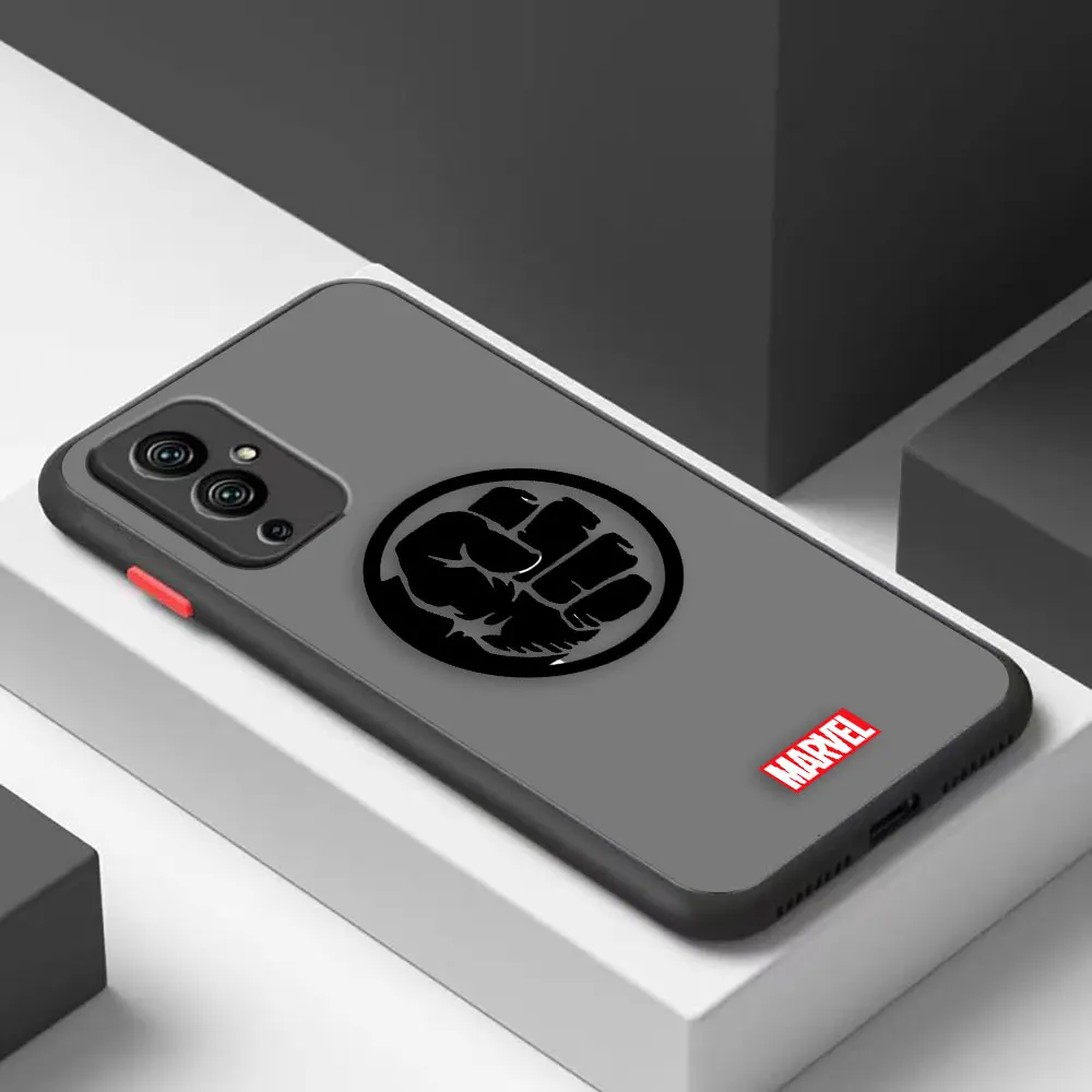 thumbnail image 1 of Funda mate para Oneplus 10 9 8T 8 7 7T 6 6T 5T PRO NORD CE 2 N10 N100 5G Funda Coque Capa Shell Marvel Logo Lron Spider-Aan, 1 of 5