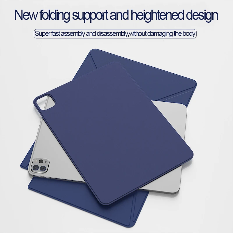 Estojo Smart Split Magnético para Ipad Tampa de Altura Vertical Dobrável 10.9 Polegada 10.9 Polegada 12.9 Polegada 11 Polegada 4 - Imagem 6