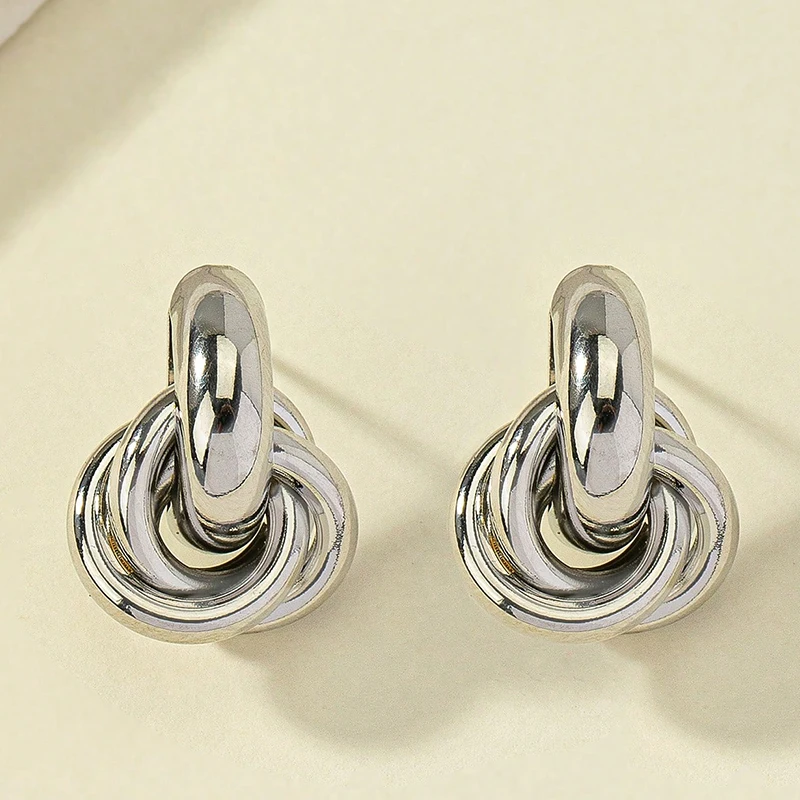 Personality Super Big Circles Hoop Earrings - Image 5