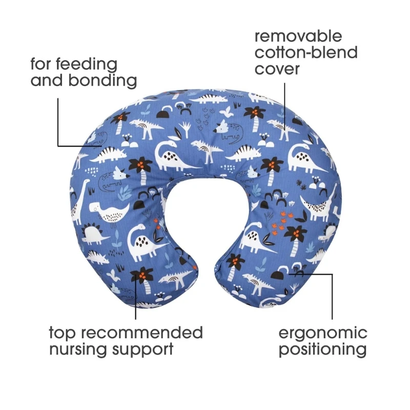 Washable Nursing Pillowcase Removable Nursing Pillow Cover Ushape Print Pillow Case Breastfeeding Sleeve