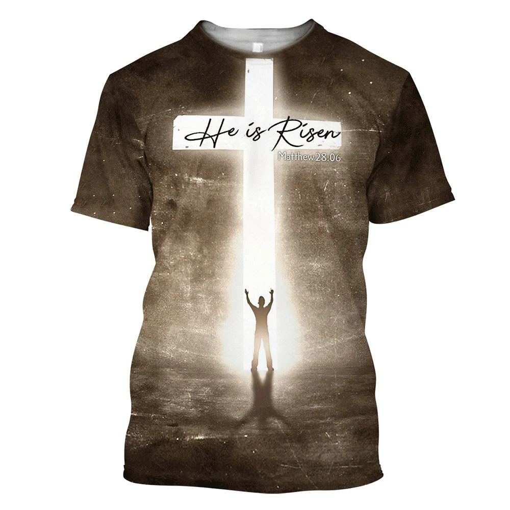 Jesus 3D Print T-Shirt 5