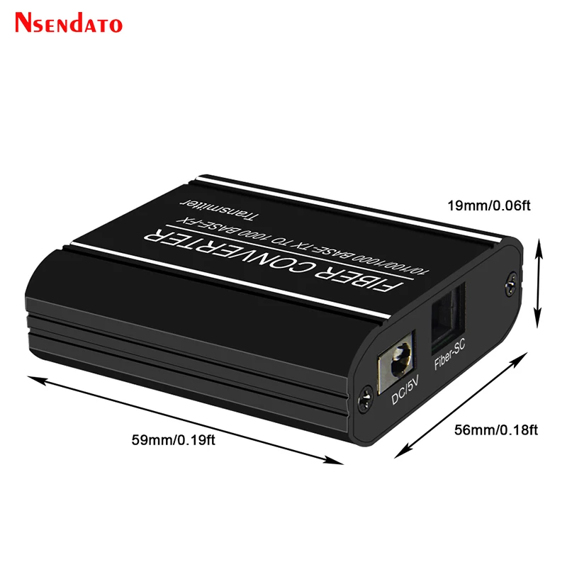 20km Fiber Optical Transmitter Receiver Transceiver 1000Mbps Fiber Optical Extender Gigabit Ethernet Transfer Switch Converter