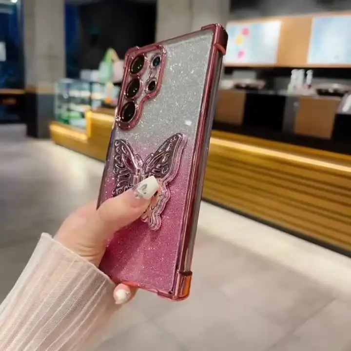 6D чехол-держатель с креплением-бабочкой для телефона Xiaomi POCO X6 X 6 X5 F4 F3 X3 F6 M6 Pro C65 C75 4G