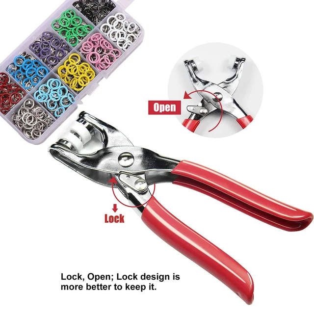 50/100Pcs Plier Tool Set Snap Button Kit Pliers Metal Press Studs Tool DIY  Clothing Sewing Button Installation Tool Sewing Acces - AliExpress