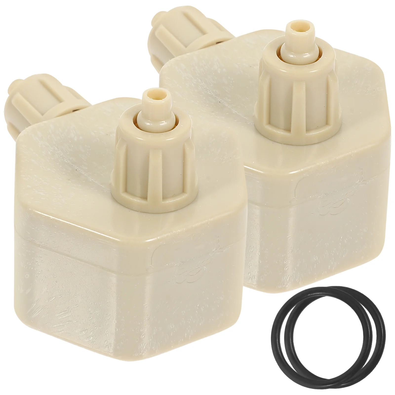 

2 Pcs Bottle Cap Aquarium System Convenient Diffuser Reactor Abs Generator Caps Air Stone Portable DIY