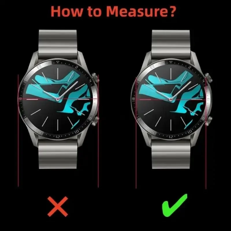Universal Tempered Glass Smartwatch Screen Protector - Multiple Sizes Available