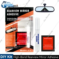 Rear view Mirror Professional Strength Rearview Adhesive Kit High-Bond for Glass & Metal Quick Curing Glue 0.014FL OZ 0.4ML 1