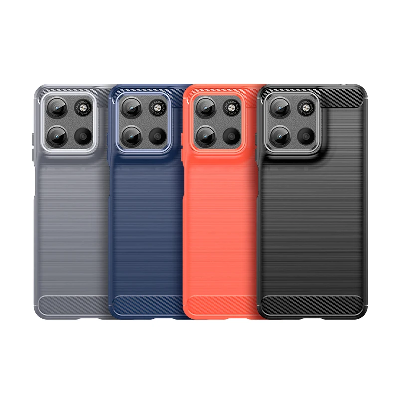 Durable Shock Resistant Silicone Phone Case - Soft TPU Back Cover