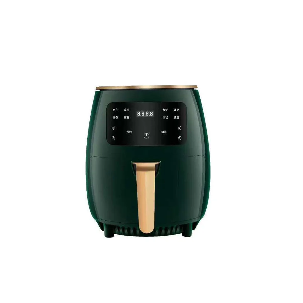 4.5l household air fryer without oil multifunctional air fryer lcd large capacity frying machine non fried chicken fries machine 4.5L Household Air Fryer without Oil Multifunctional Air Fryer LCD Large Capacity Frying Machine Non-fried Chicken Fries Machine 2