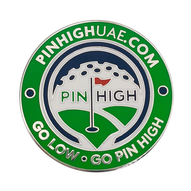 GolfmarkBlank Ball Markers Strong Magnetic Chips Metal Factory Mark40mm