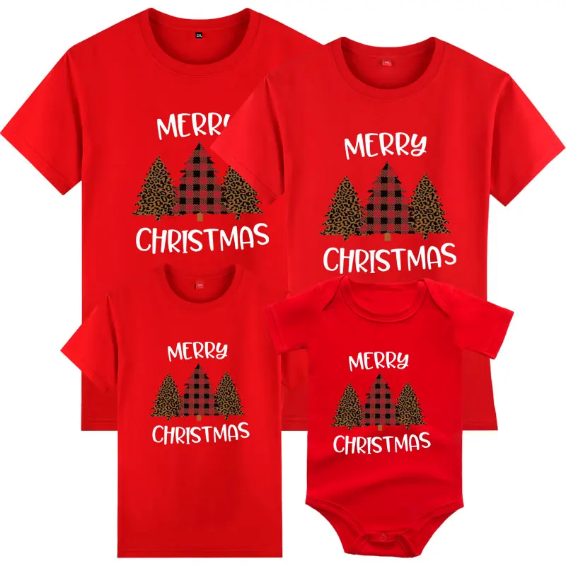 thumbnail image 1 of Camiseta familiar a juego de Navidad, camiseta para adultos y niños, peleles para bebés, camiseta de Año Nuevo para niñas, niños, mamá, papá, camiseta para padre, madre, hijo e hija, 1 of 5