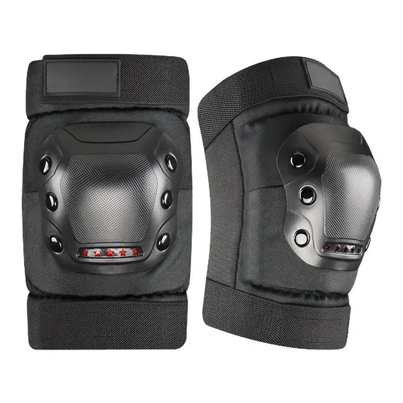 

1 Pair Knee Guard for Motorcycle Bicycle MTB Bike Motorcycle Riding Knee Support Protective Pads Guards Soft Lined Kneepads