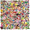 50/100/200Pcs Cartoon Super Mario Game Stickers Laptop Notebook Skateboard Fridge Phone Waterproof Decal Sticker Kids Toys 2