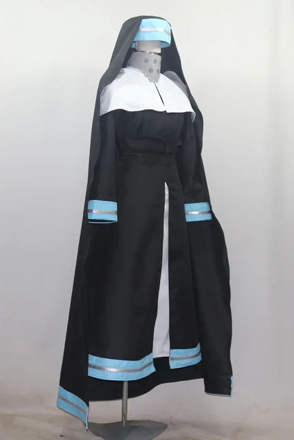 Anime fogo força enen não shouboutai freira irmã iris cosplay traje no.8  especial bombeiro brigada uniforme para mulher menina - AliExpress