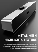 Computer Speakers with 3.5 mm Aux, Small PC Speakers Powered by USB, Wired USB Desktop Speaker, USB Soundbar for Monitor - Image 6