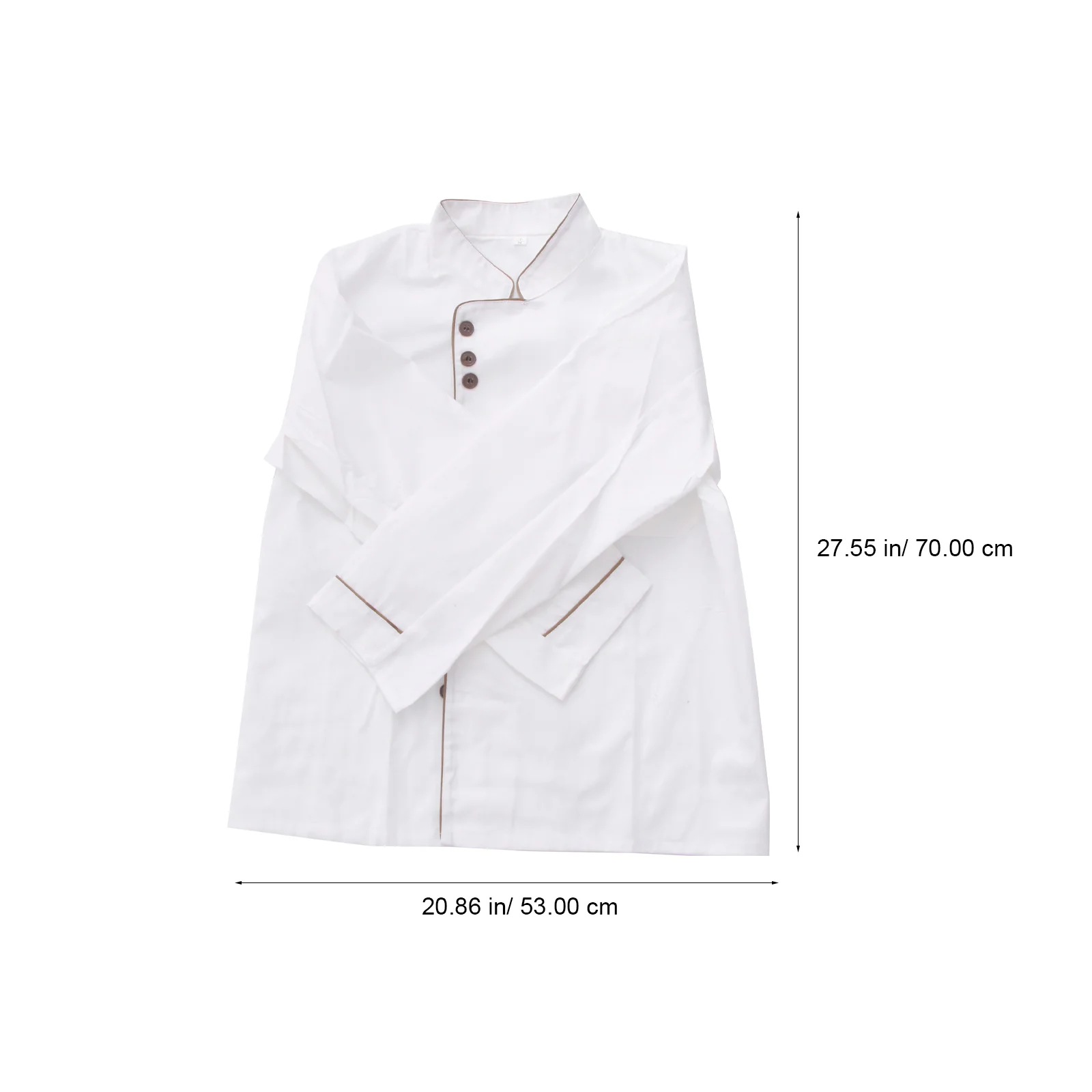 Chef Jacket Coat Unisex Cook Clothes Costume Sushi Catering Kitchen Clothing chef uniforms