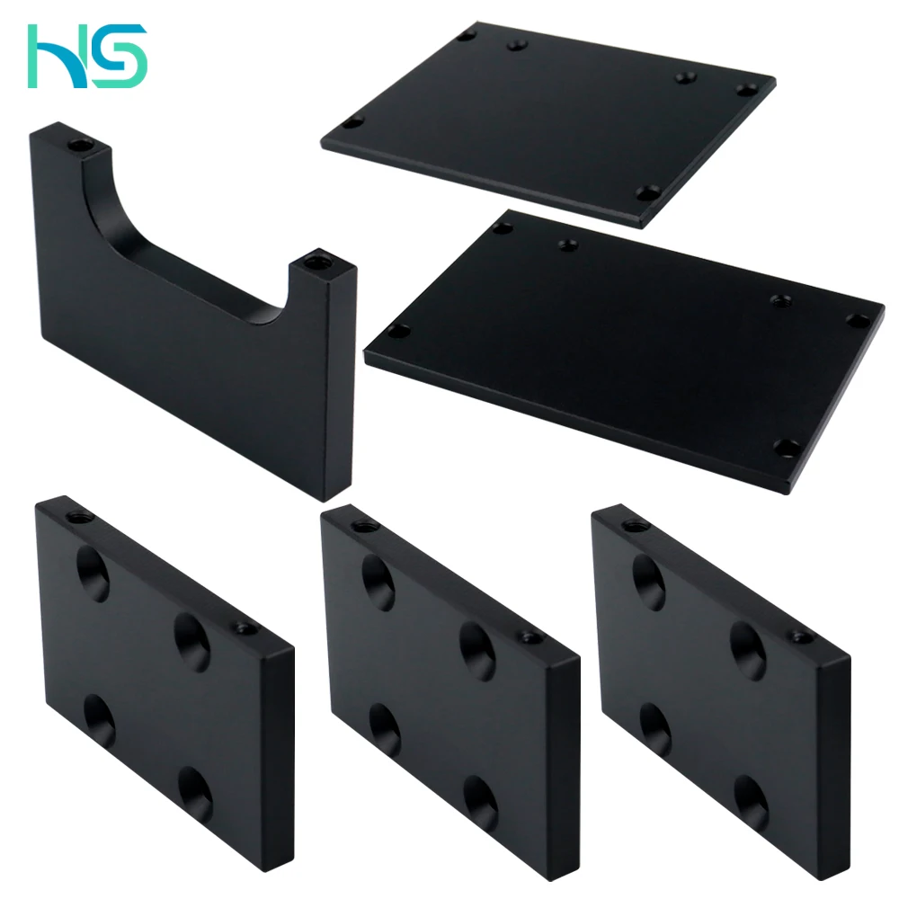 Impressora 3d Upgrade Peças Precisão Cnc Torno Usinagem Black Knight Kit Single Upgrade Duplo Eixo z - Imagem 6