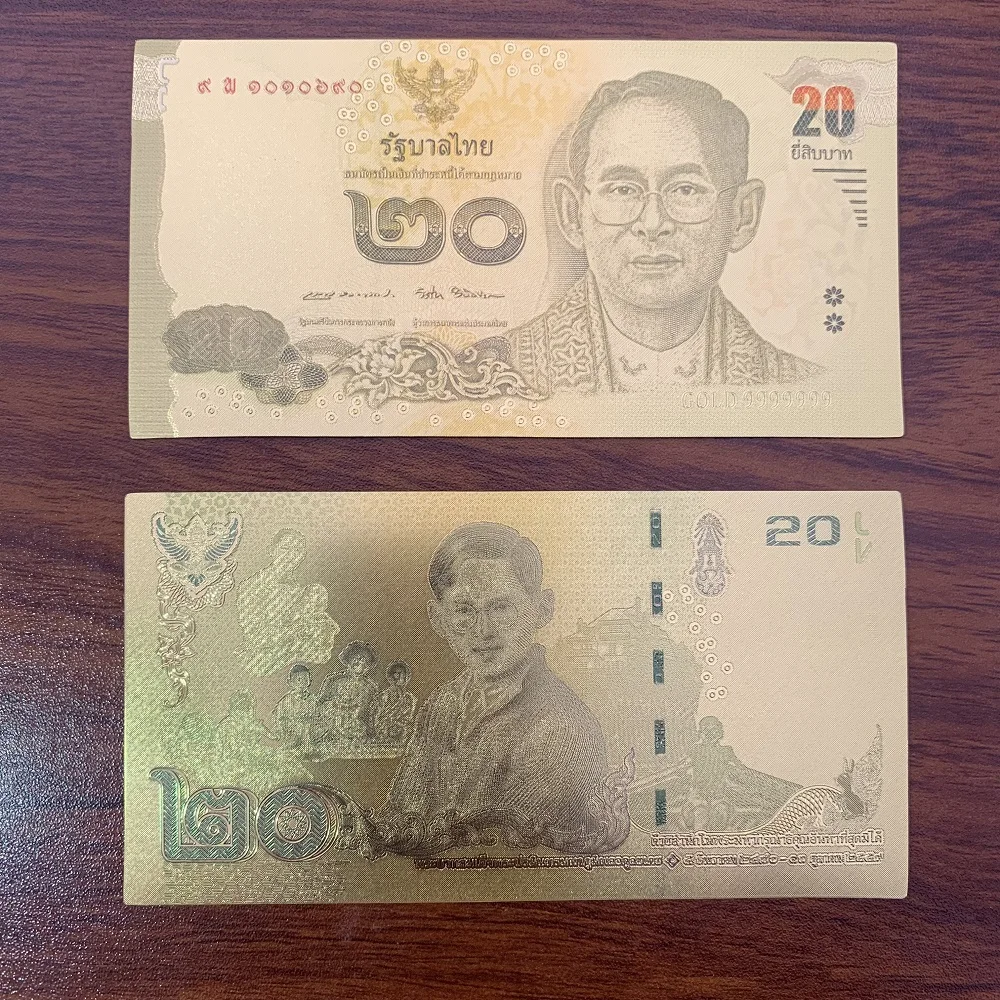 Is 100 Baht a Euro? Why This 24K Gold-Plated Thai Banknote Set Is More Than  Just a Curiosity