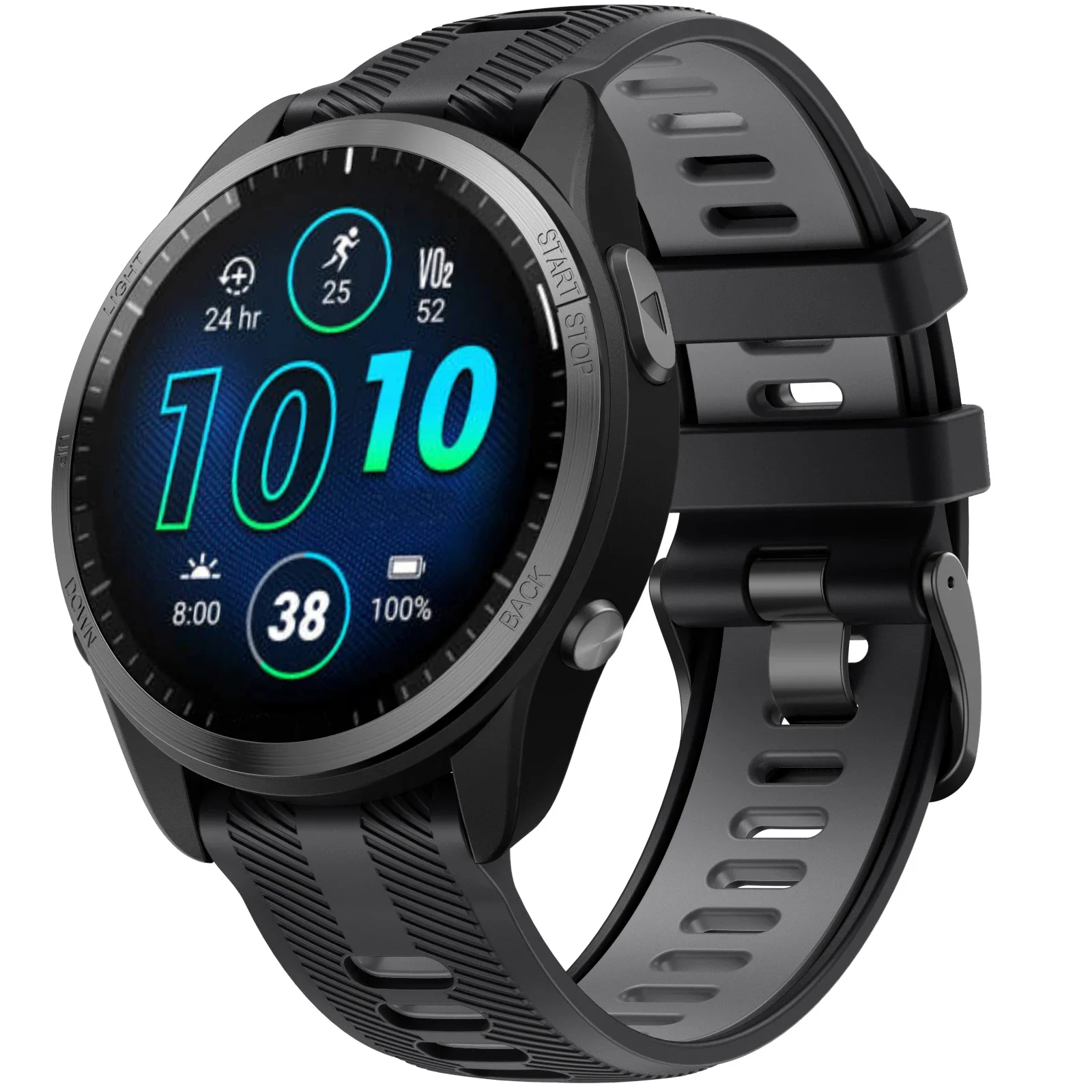 22mm Garmin Silicone Easy Fit Watch Band - Original Bracelet Replacement Strap