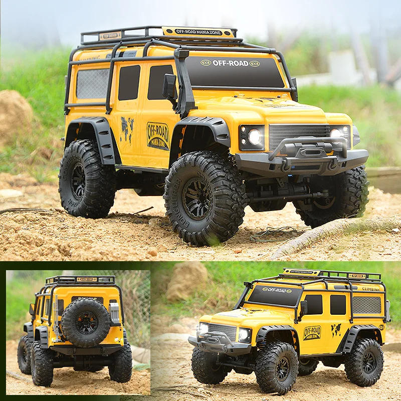 Huangbo Zp1005-1010 Remote Control Vehicle 2.4g 4wd Simulated Remote Control Vehicle All Terrain 15km/h 1:10 Off-road Climbing 2