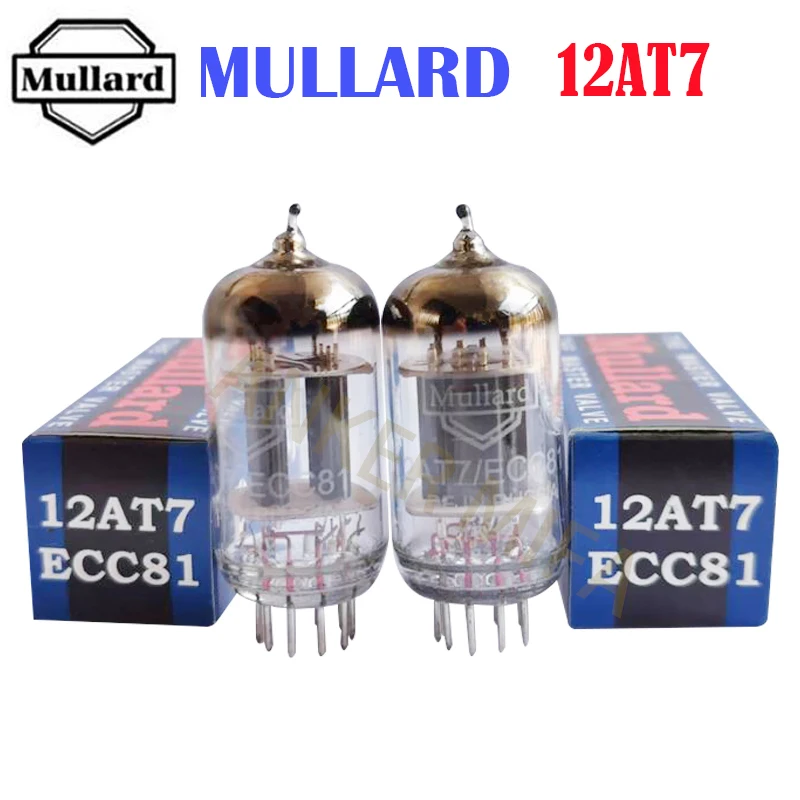 Mullard 12AX7 12AU7 12AT7 Electronic Tube Replacement ECC83 ECC82 ECC81 Vacuum Tube Accurate Matching For Amplifier DIY Audio 6