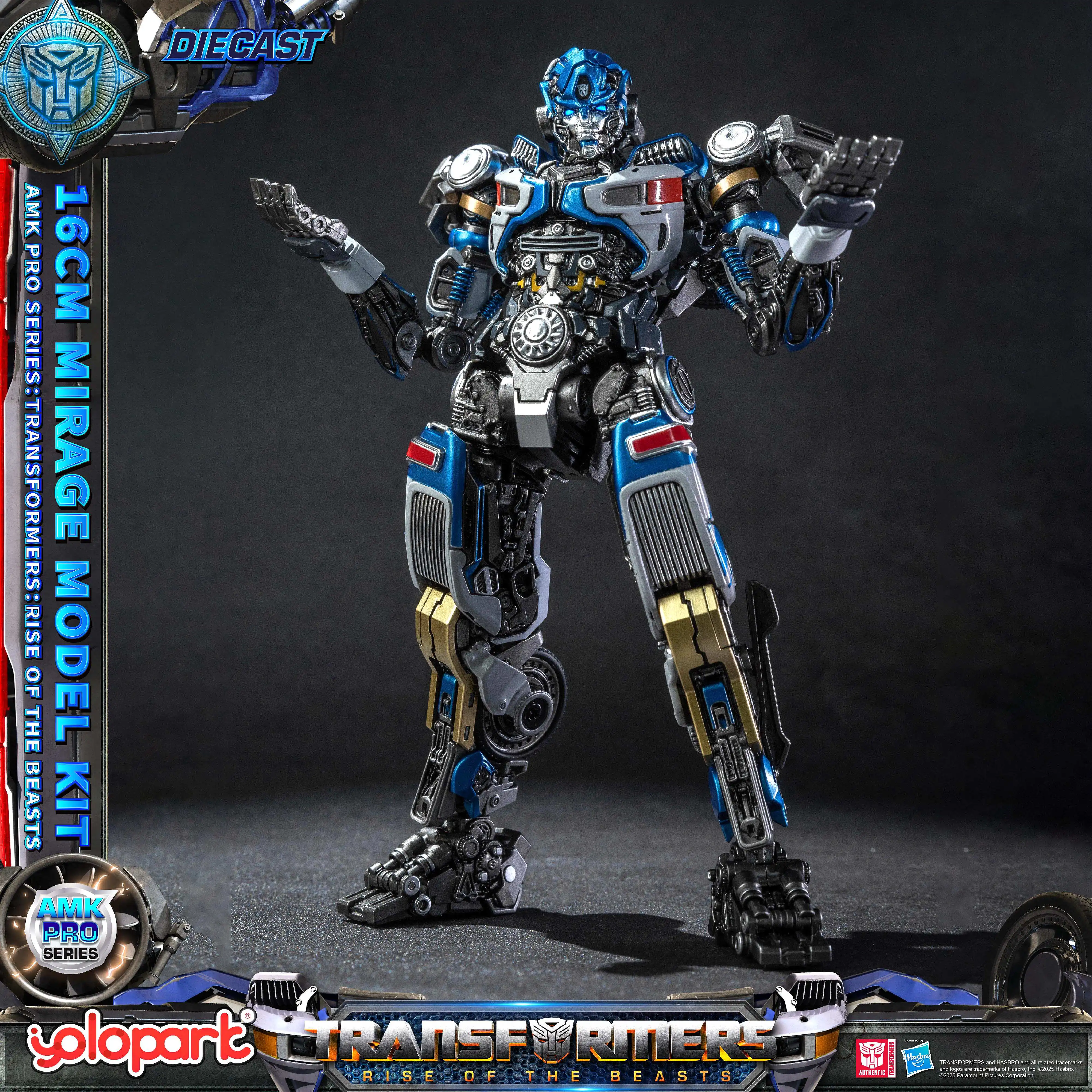 YOLOPARK Transformerson Mirage Figurki Zabawka TRANSFORMERS
