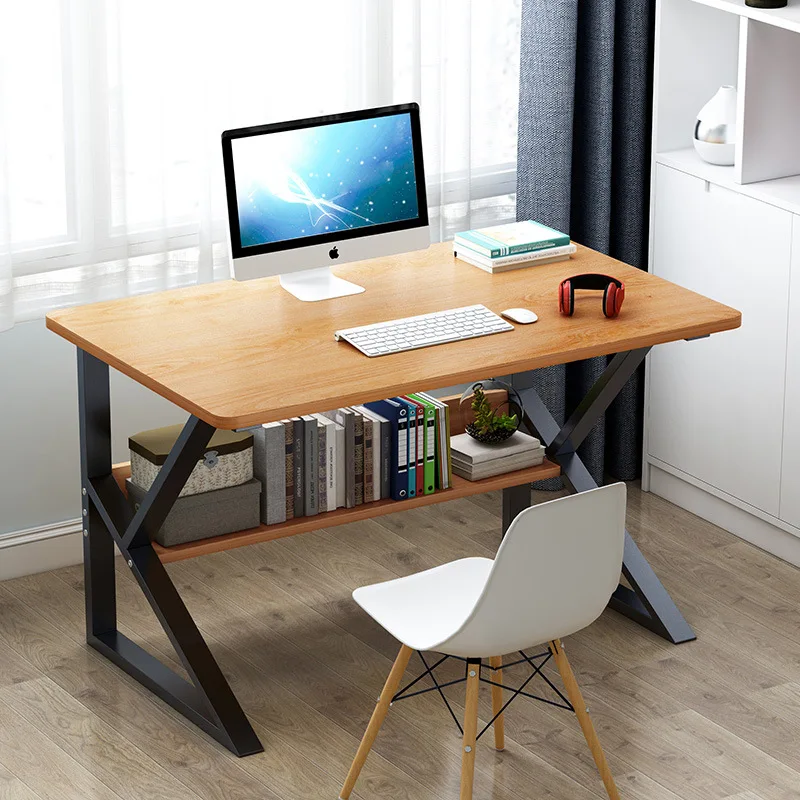 Desk Modern Home Computer Desk Office Table Primary School Student Writing Table Bedroom Learning 80x 40x71.5cm