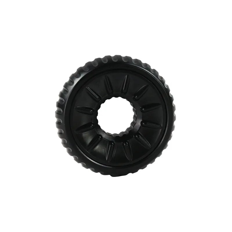 Decompression EDC Push Card Fingertip Gyro Plastic Ring Fidget Toys Child Adult Spinner Wheel Fingertip Gyro Anti-Anxiety Toys
