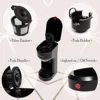 2 in 1 Coffee Brewer, Single Serve and K Cup Compatible & Ground Coffee,Compact Size Mini Coffee Maker | USA | NEW 2