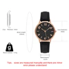 Fashion Women's Watch Leather Strap Wristwatch Quartz Watches For Women Clock Gift Reloj Mujer relogios feminino 6