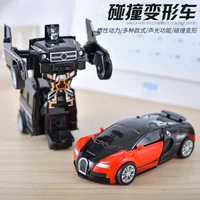 Shape-Shifting Toy Car Inertial Impact One-Button Shape-Shifting Autobot Robot 5