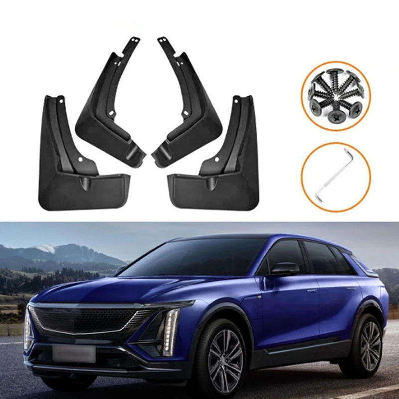 

Автомобильные Брызговики для Cadillac LYRIQ 2022-2024 Брызговики от грязи